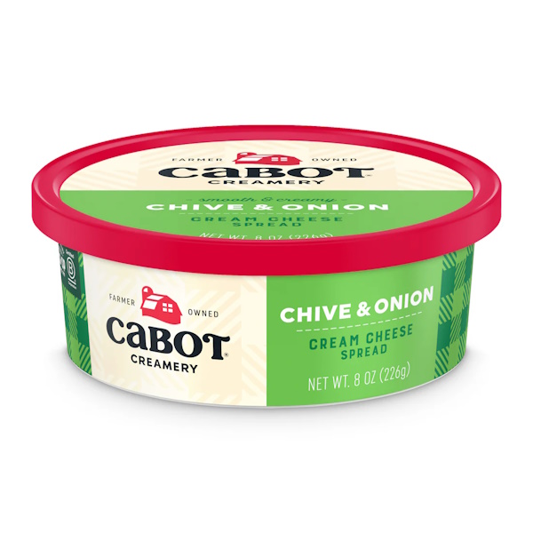 12/8oz Chive Cream Cheese Tub (Cabot) thumbnail