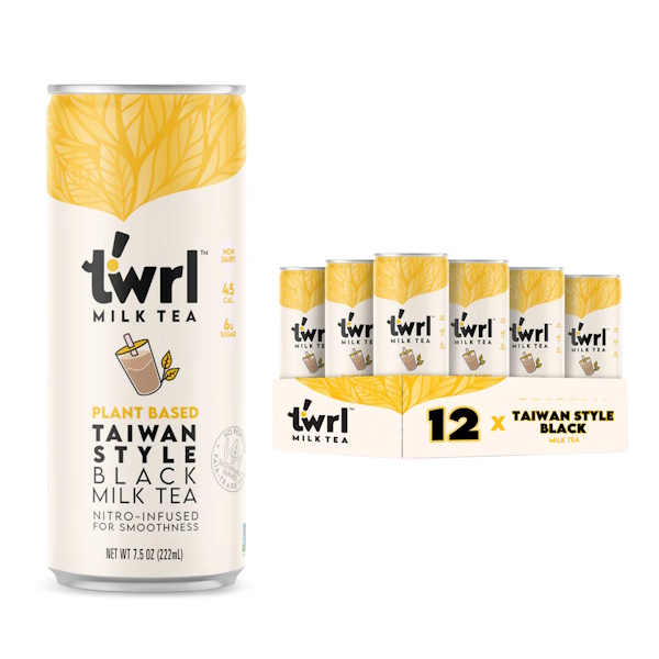 Twrl Milk Tea - Taiwan Black - 7.5oz thumbnail