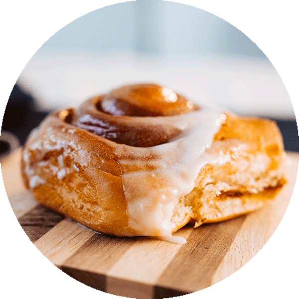 Just Baked Glazed Cinnamon Roll Donut thumbnail