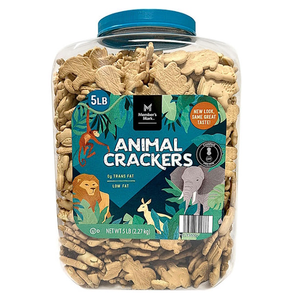 Members Mark Animal Crackers 5lb Jar thumbnail