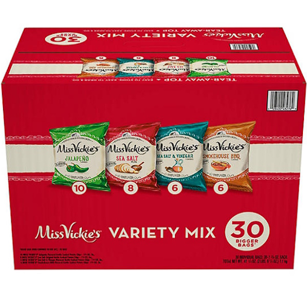 Miss Vickies Kettle Cooked Variety Mix LSS 30ct Case thumbnail