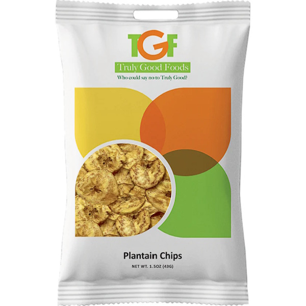 Truly Good Foods Plantain Chips 1.5oz Bag thumbnail