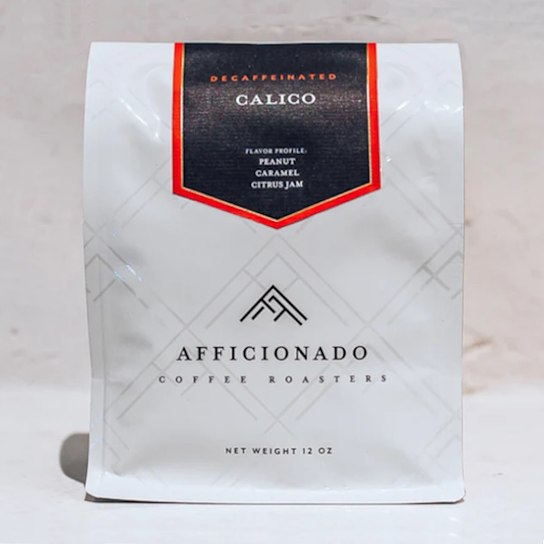 Afficianado Coffee Roasters Calico Decaf WB 5lb Bag thumbnail