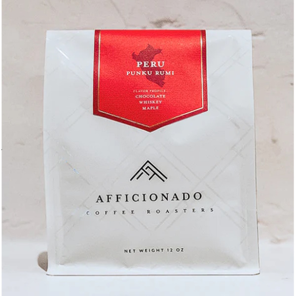 Afficianado Coffee Roaster Peru Punku Rumi WB 5lb Bag thumbnail