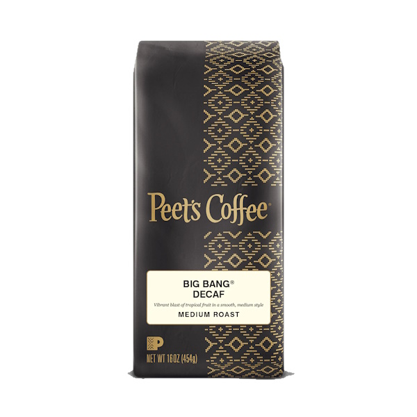 Peets Coffee Big Bang Decaf 10.5oz Bag thumbnail