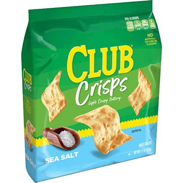 Club Crisps Sea Salt 2oz thumbnail