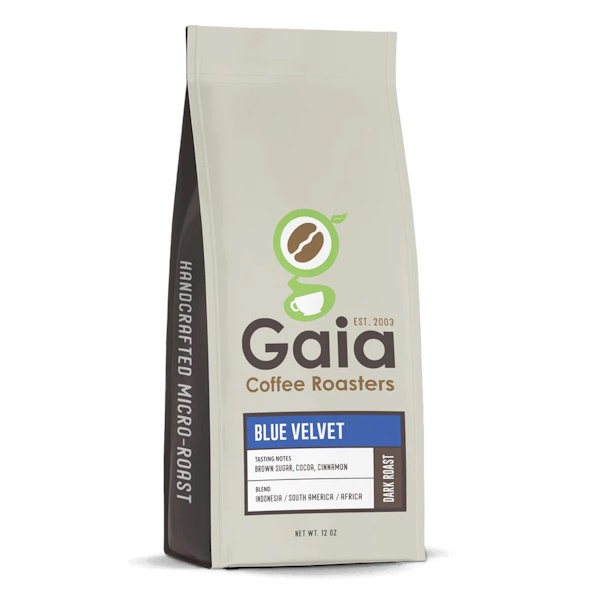 Gaia Coffee Roasters Blue Velvet 10/2lb thumbnail