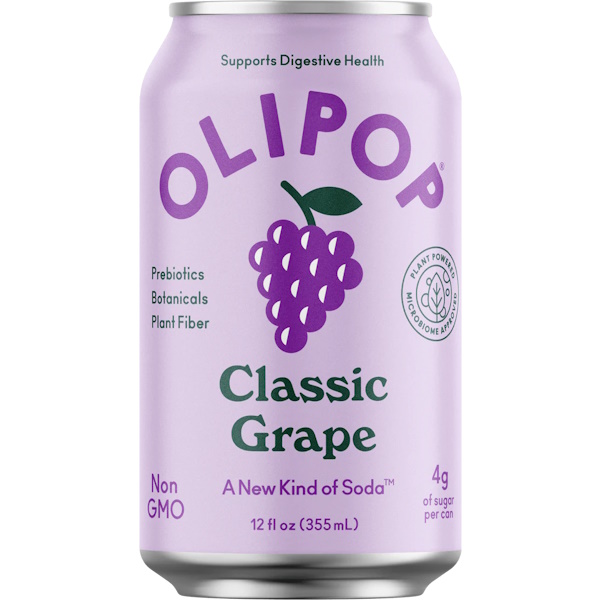 OLIPOP CLASSIC GRAPE (12/12oz) CANS thumbnail