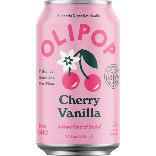 Olipop Cherry Vanilla 12pk cans thumbnail