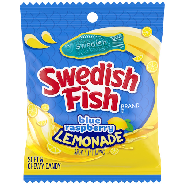 Swedish Fish Blue Rasp Lemonade Peg Pack thumbnail