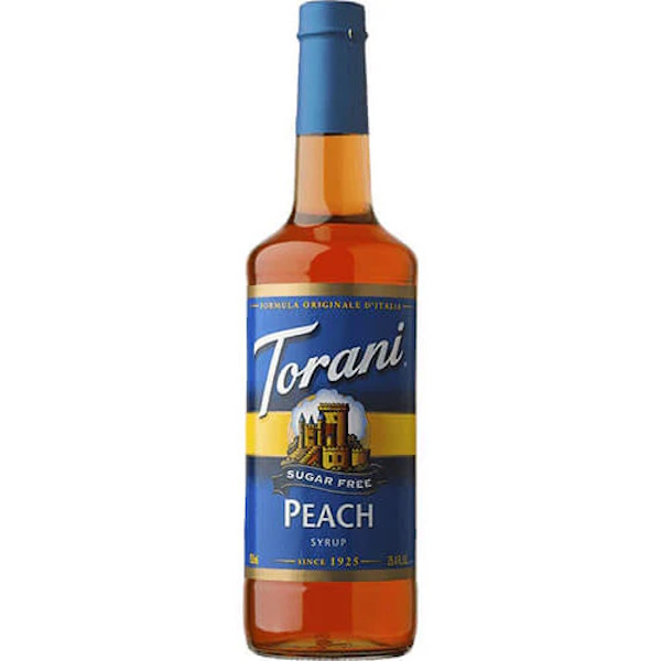 Torani Sugar Free Peach Syrup 6/1L thumbnail