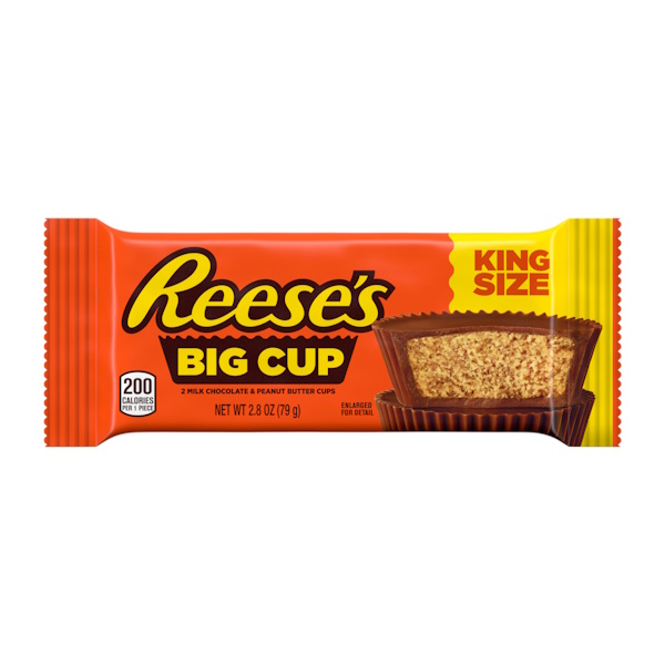 Reeses Peanut Butter Big Cup King Size 2.8oz thumbnail