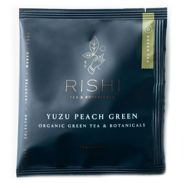 Rishi Yuza Peach Green Tea 50ct thumbnail