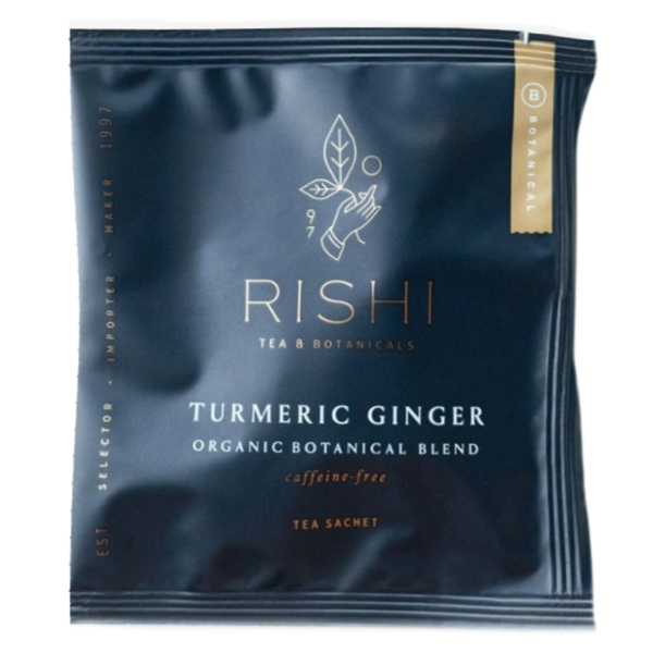 Rishi Turmeric Ginger Tea 50ct thumbnail