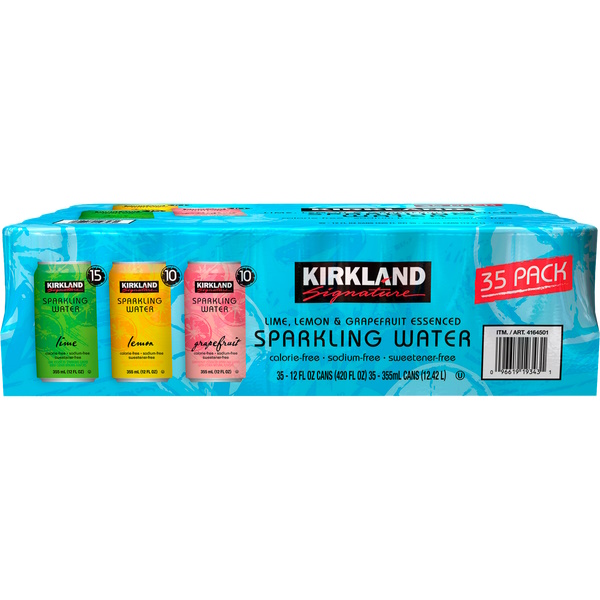 Kirkland Sparkling Water Costco Pack thumbnail