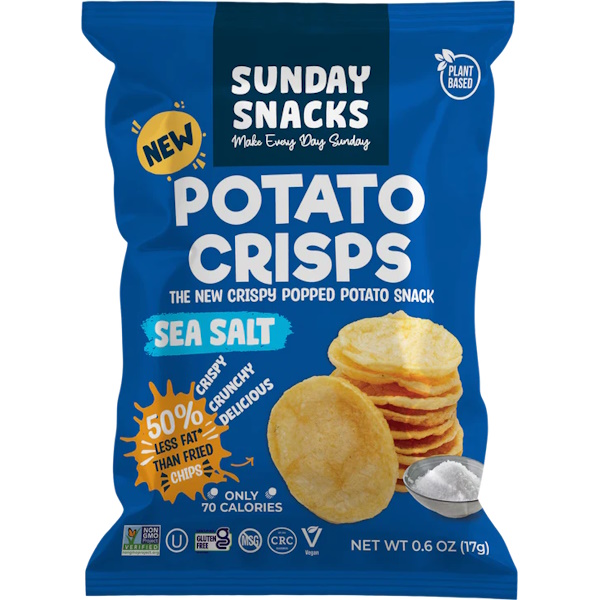 Sunday Snack Potato Crisps Sea Salt (48ct/.6oz) thumbnail