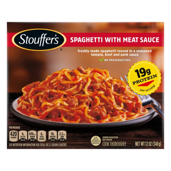 Stouffers Spaghetti with Meat Sauce thumbnail