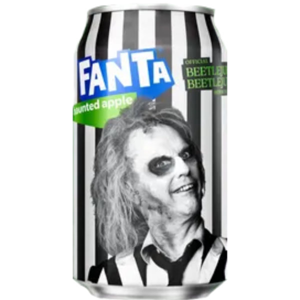 Fanta Haunted Apple x Beetlejuice 12oz Can thumbnail