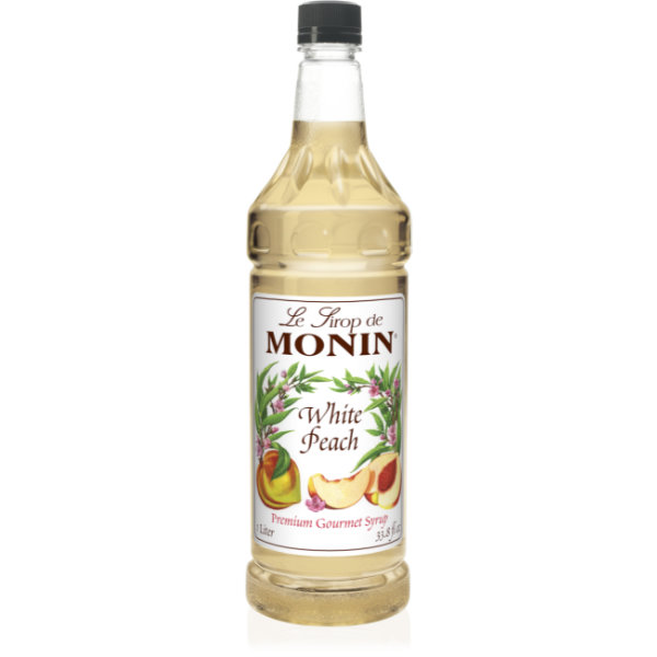 Monin White Peach Syrup 1 Liter thumbnail