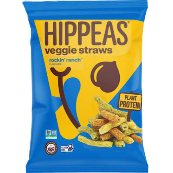 Hippeas Rockin Ranch Straws 0.75oz 24ct thumbnail