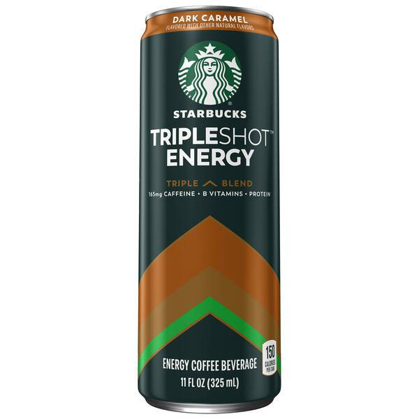 Starbucks Tripleshot Energy Coffee Dark Caramel 11oz thumbnail