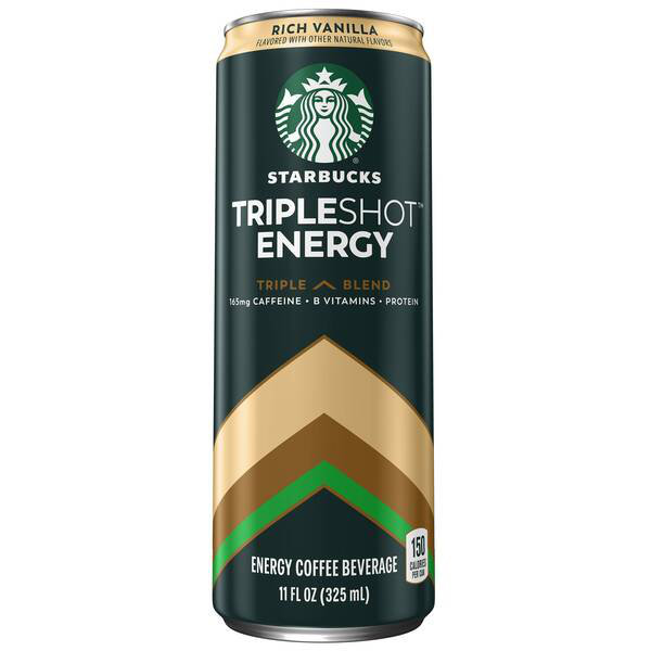 Starbucks Tripleshot Energy Coffee Rich Vanilla 11oz thumbnail