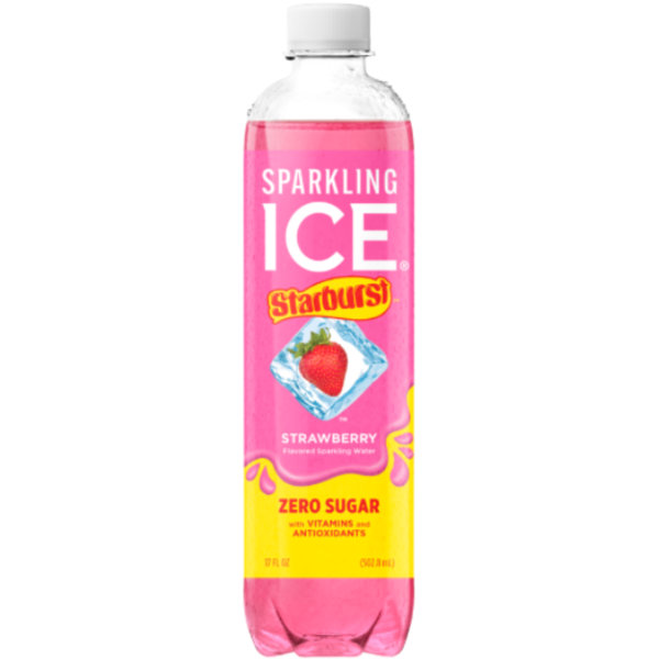 Sparkling Ice Starburst Strawberry 17oz thumbnail