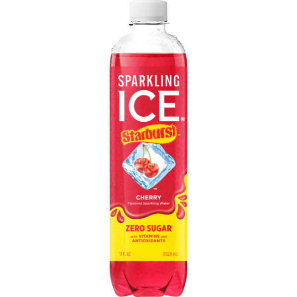 Sparkling Ice Starburst Cherry 17oz thumbnail