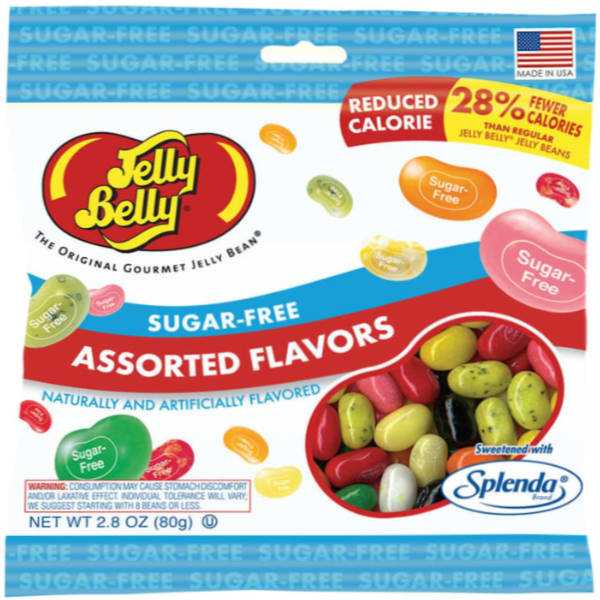 Jelly Belly Sugar Free Jelly Beans 2.8oz Grab & Go Bag thumbnail