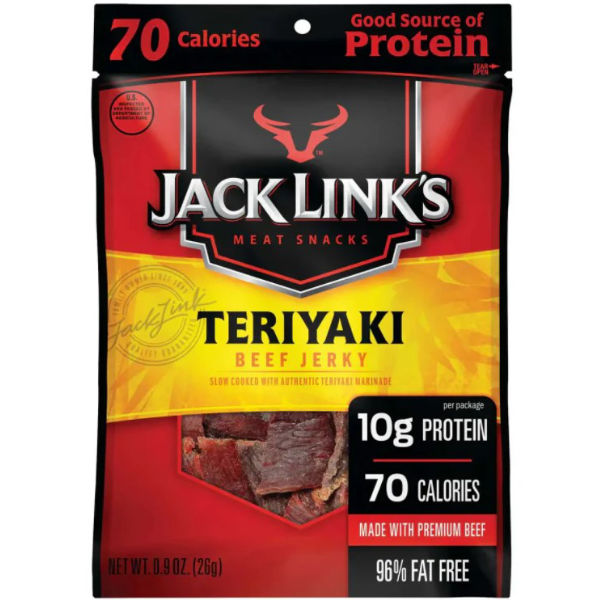 Jack Links Beef Jerky Teriyaki .9oz 70cal thumbnail