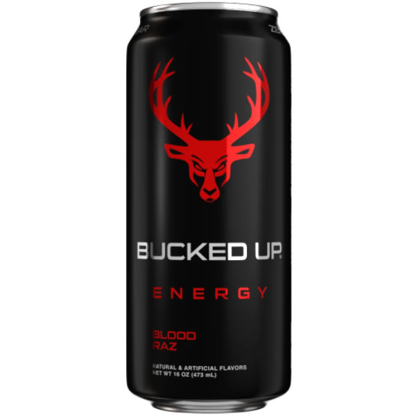 Bucked Up Energy Blood Raz 16oz thumbnail