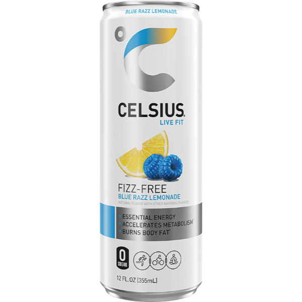 Celsius Blue Razz Lemonade 12oz thumbnail