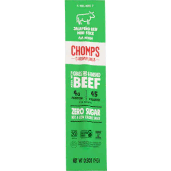 Chomps Jalapeno Beef Stick 1.15oz thumbnail