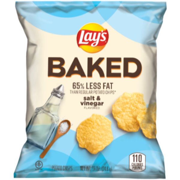 Baked Lays Salt and Vinegar .875oz thumbnail