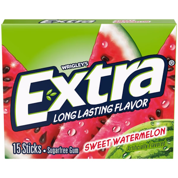 Wrigley's Extra Sweet Watermelon Gum thumbnail