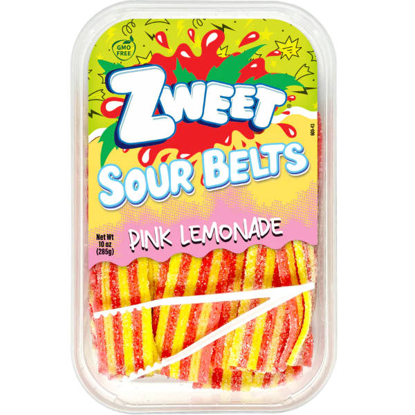 Zweet Sour Pink Lemonade Belts 10oz thumbnail