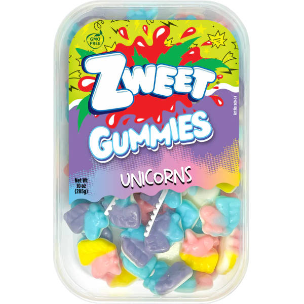 Zweet Gummi Unicorns 10oz thumbnail