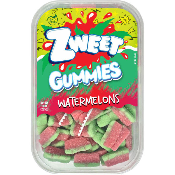 Zweet Gummy Watermelon Slices 10oz thumbnail