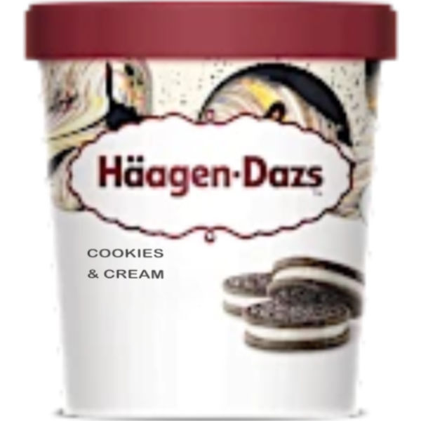 Haagen Dazs Cookies and Cream Pint thumbnail