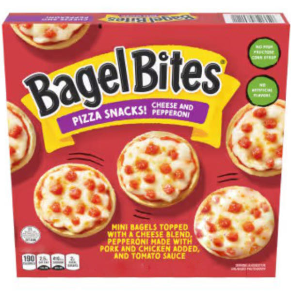 Bagel Bites Pizza Snacks Pepperoni and Cheese thumbnail