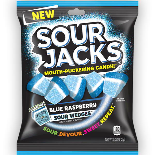 XVL Sour Jacks Blue Raspberry Wedges thumbnail