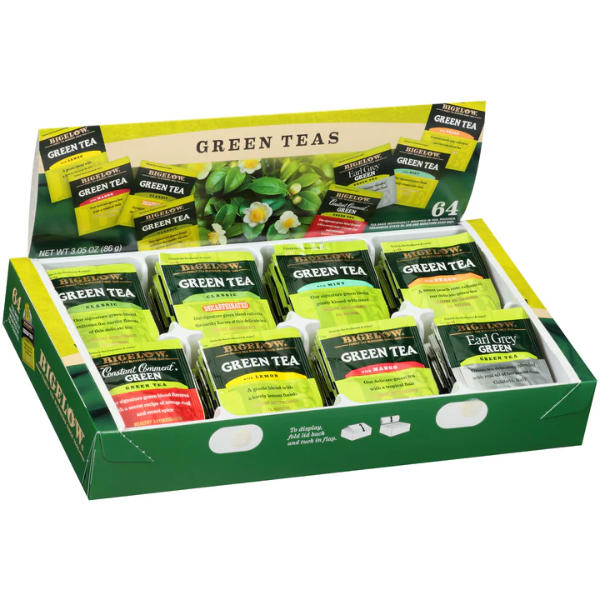 Bigelow Green Tea Variety 64CT 1 BOX (SO) thumbnail