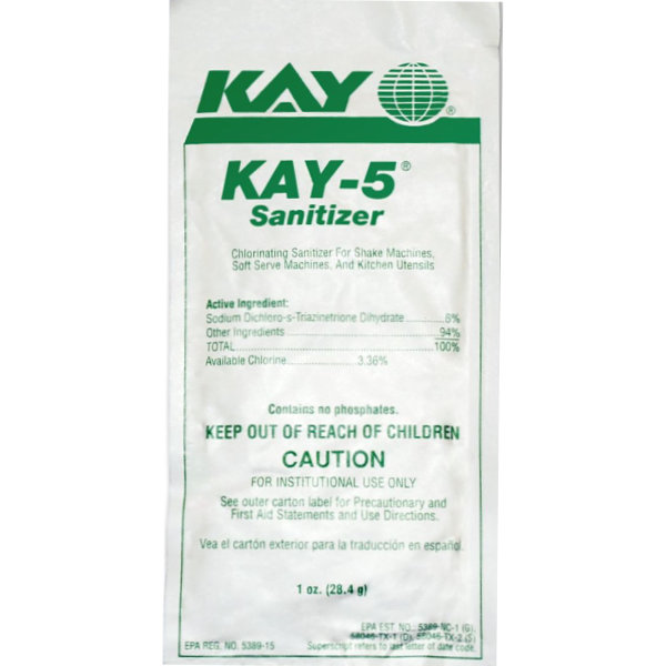 Kay-5 Sanitizer/Cleaner Packet thumbnail