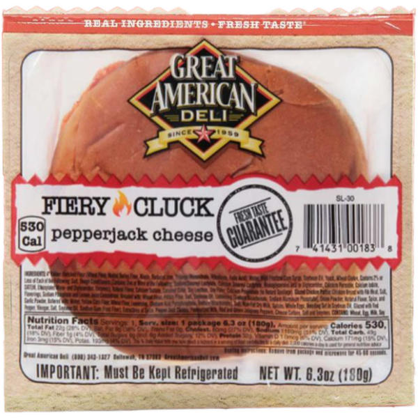 Great American Deli Fiery Cluck Sandwich thumbnail