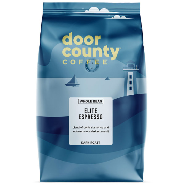 Door County Elite Espresso :  Whole Bean 5# bag thumbnail