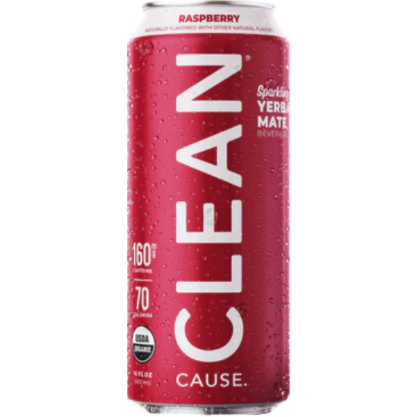 CLEAN Yerba Mate Tea Raspberry 16oz - InReach Online Ordering