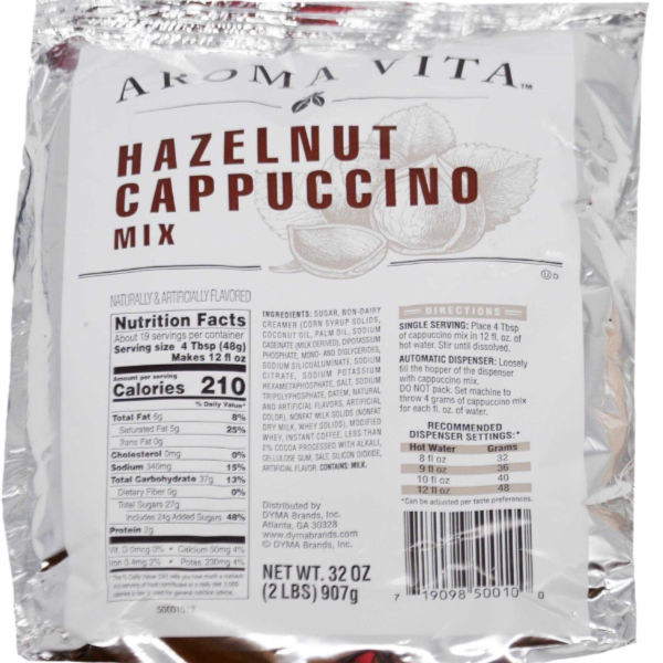 Aroma Vita Hazelnut Capp 2lb bag thumbnail