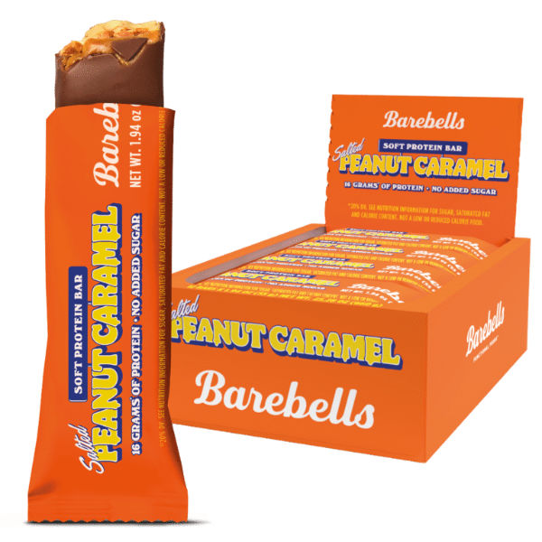 Barebells Salted Peanut Caramel Chocolate Protein Bar thumbnail