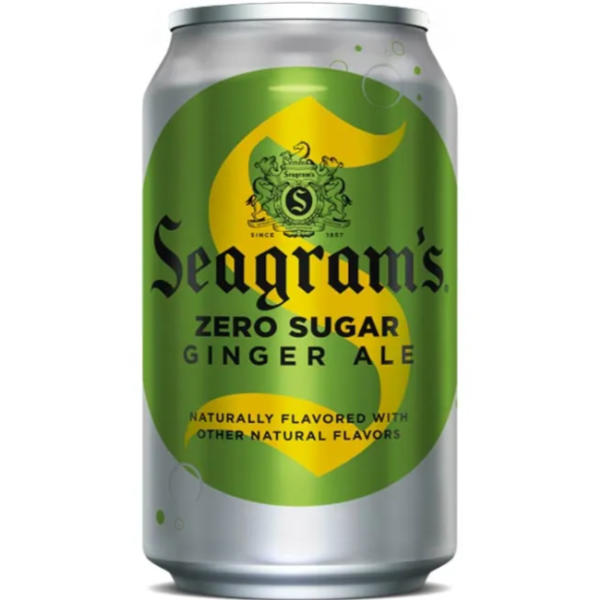 Seagram's Ginger Ale Zero Sugar Can thumbnail