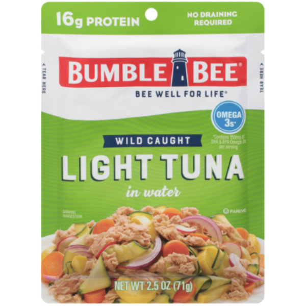 Bumble Bee Light Tuna 10-packets 2.5 oz. thumbnail